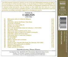 Antonio de Cabezon (1500-1566): Tientos &amp; Glosados, CD