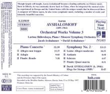 Aaron Avshalomoff (1895-1964): Symphonie Nr.2, CD