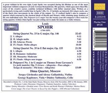 Louis Spohr (1784-1859): Streichquartette Vol.12, CD