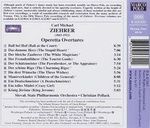 Carl Michael Ziehrer (1843-1922): Operetten-Ouvertüren, CD