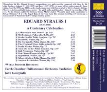 Eduard Strauss (1835-1916): Eduard Strauss I - A Centenary Celebration, CD