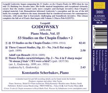 Leopold Godowsky (1870-1938): Klavierwerke Vol.15 (53 Studien über die Etüden von Chopin Vol.2), CD