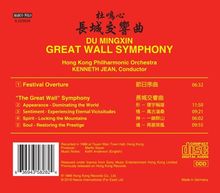 Du Mingxin (geb. 1928): Symphonie "The Great Wall", CD