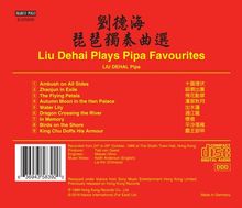 Liu Dehai Plays Pipa Favourites, CD