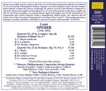 Louis Spohr (1784-1859): Streichquartette Vol.15, CD