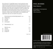 Poul Ruders (geb. 1949): Four Dances in one Movement, CD