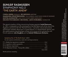 Sunleif Rasmussen (geb. 1961): Symphonie Nr.2 "The Earth Anew", CD