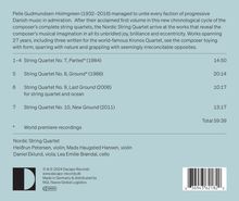 Pelle Gudmundsen-Holmgreen (1932-2016): Sämtliche Streichquartette Vol.2, CD