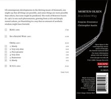 Morten Olsen (geb. 1961): Kammermusik, CD