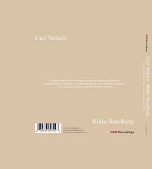 "Complete Works for Solo Piano" aus Carl Nielsen Sammlung. Beige Hintergrund, weiße Schrift, OUR Recordings.