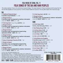 Folk Music Of China Vol.11: Folk Songs Of The Dai And Hani Peoples, CD