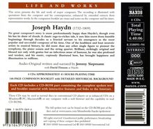 Life and Works - Joseph Haydn (in engl.Spr.), 4 CDs