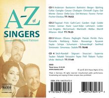 A-Z of Singers (4 CDs &amp; Buch), 4 CDs