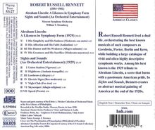 Robert Russell Bennett (1894-1981): Abraham Lincoln - A Likeness in Symphony Form, CD