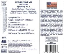 George Barati (1913-1996): Symphonie Nr.1, CD