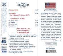 David Diamond (1915-2005): Symphonie Nr.3, CD