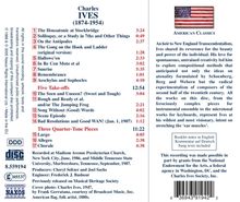 Charles Ives (1874-1954): Klavierstücke, CD