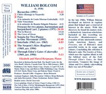 William Bolcom (geb. 1938): Musik für 2 Klaviere, CD