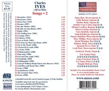 Charles Ives (1874-1954): Lieder Vol.2, CD