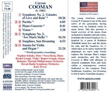 Carson Cooman (geb. 1982): Symphonien Nr.2 &amp; 3, CD
