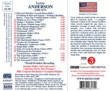 Leroy Anderson (1908-1975): Orchestermusik Vol.3, CD