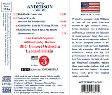 Leroy Anderson (1908-1975): Orchestermusik Vol.5, CD