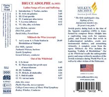 Bruce Adolphe (geb. 1955): Ladino Songs of Love and Suffering, CD