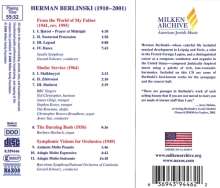 Herman Berlinski (1910-2001): Symphonic Visions, CD