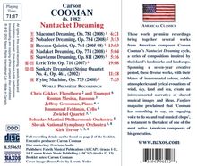 Carson Cooman (geb. 1982): Nantucket Dreaming, CD
