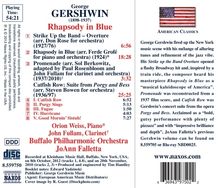 George Gershwin (1898-1937): Rhapsody in Blue für Klavier &amp; Orchester (arr.F.Grofé), CD