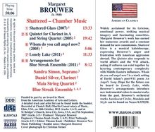 Margaret Brouwer (geb. 1940): Kammermusik "Shattered", CD