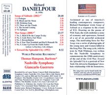 Richard Danielpour (geb. 1956): War Songs, CD
