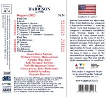 John Harbison (geb. 1938): Requiem, CD