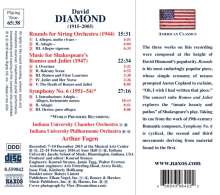 David Diamond (1915-2005): Symphonie Nr.6, CD
