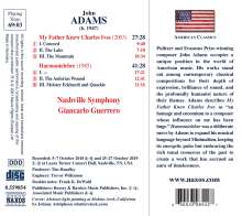 John Adams (geb. 1947): My Father knew Charles Ives, CD