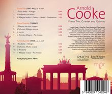 Arnold Cooke (1906-2005): Klavierquartett, CD