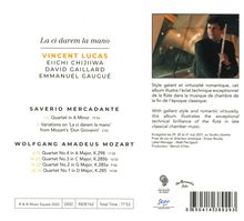 Wolfgang Amadeus Mozart (1756-1791): Flötenquartette Nr.1-4, CD