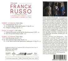 Franck Russo - A la nuit, CD