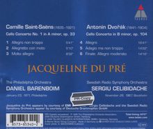 Jacqueline du Pre spielt Cellokonzerte, CD