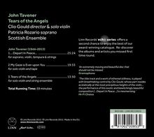 John Tavener (1944-2013): Depart in Peace für Sopran,Tambura,Streicher, CD