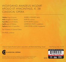 Wolfgang Amadeus Mozart (1756-1791): Apollo &amp; Hyacinthus KV 38, Super Audio CD