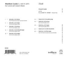 Matthew Locke (1622-1677): Consortmusik, CD