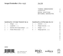 Serge Prokofieff (1891-1953): Symphonien Nr.1 &amp; 5, CD