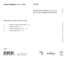 Franz Schubert (1797-1828): Symphonie Nr.9  C-Dur "Die Große", CD