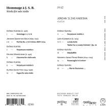 Jonian-Ilias Kadesha - Hommage a J. S. B., CD