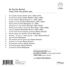 Nicholas Mulroy - De Pasion Mortal, CD