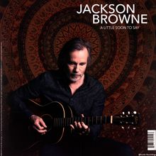 Jackson Browne: Downhill From Everywhere / A Little Soon To Say, Single 12"