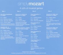 Wolfgang Amadeus Mozart (1756-1791): Simply Mozart, 4 CDs