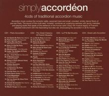 Simply Accordeon, 4 CDs