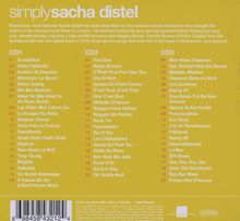 Sacha Distel: Simply Sacha Distel (Metallbox), 3 CDs